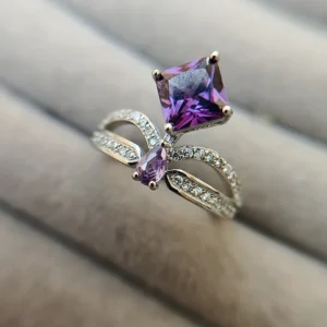 Purple Knite Ring