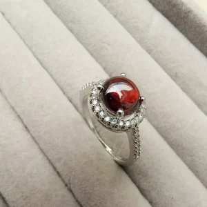 Ruby Round Ring